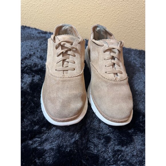 VIONIC 355 Taylor Women Suede Tan Suede Comfort Shoes Size 9  Classic Style - Picture 1 of 6
